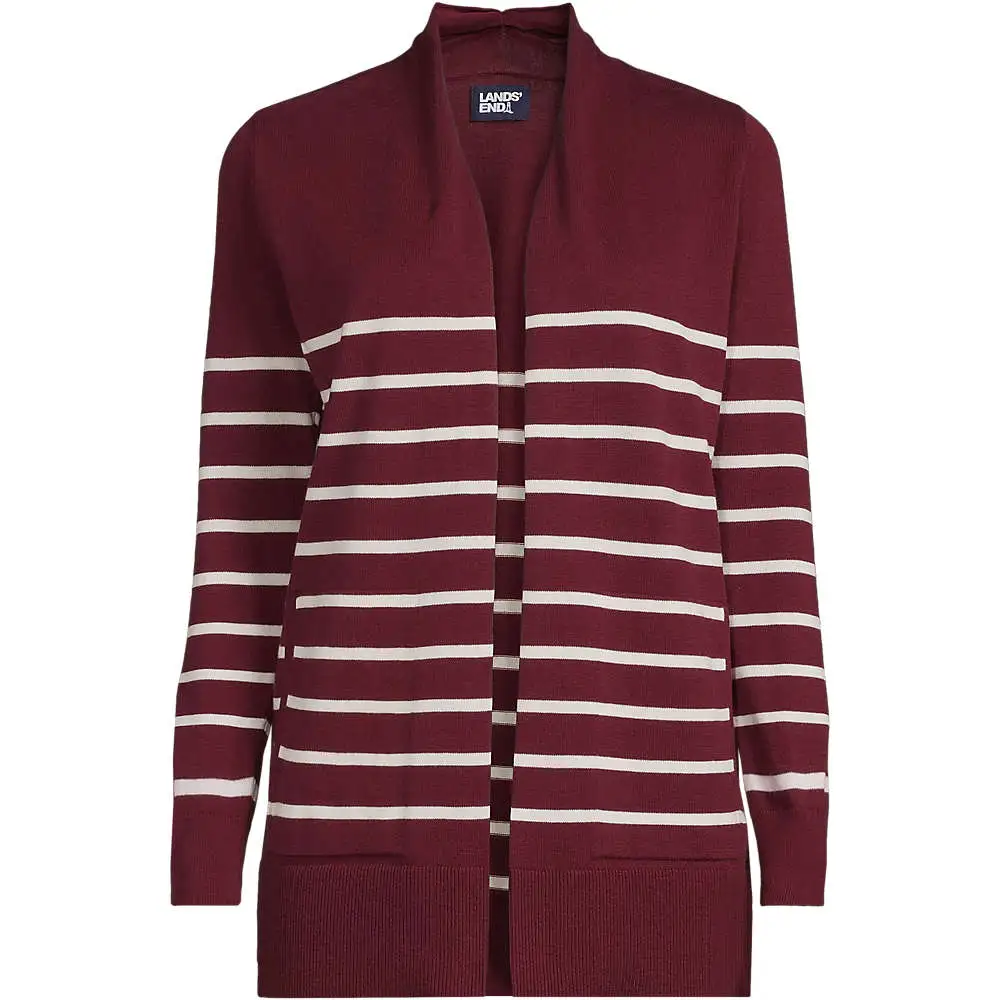 Women's Long Sleeve Open Long Cardigan Sweater