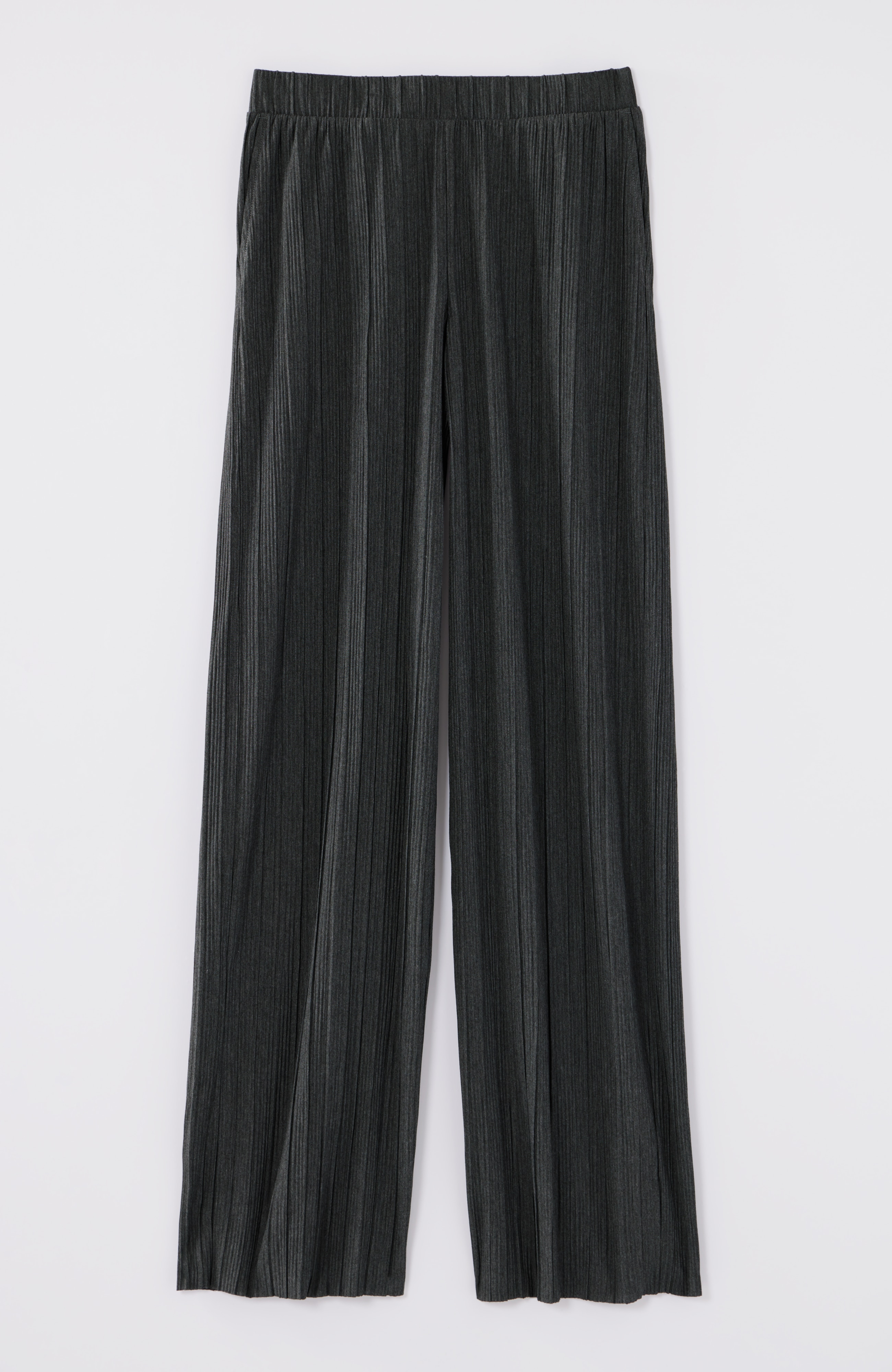Pure Jill Pleated Wide-Leg Pants