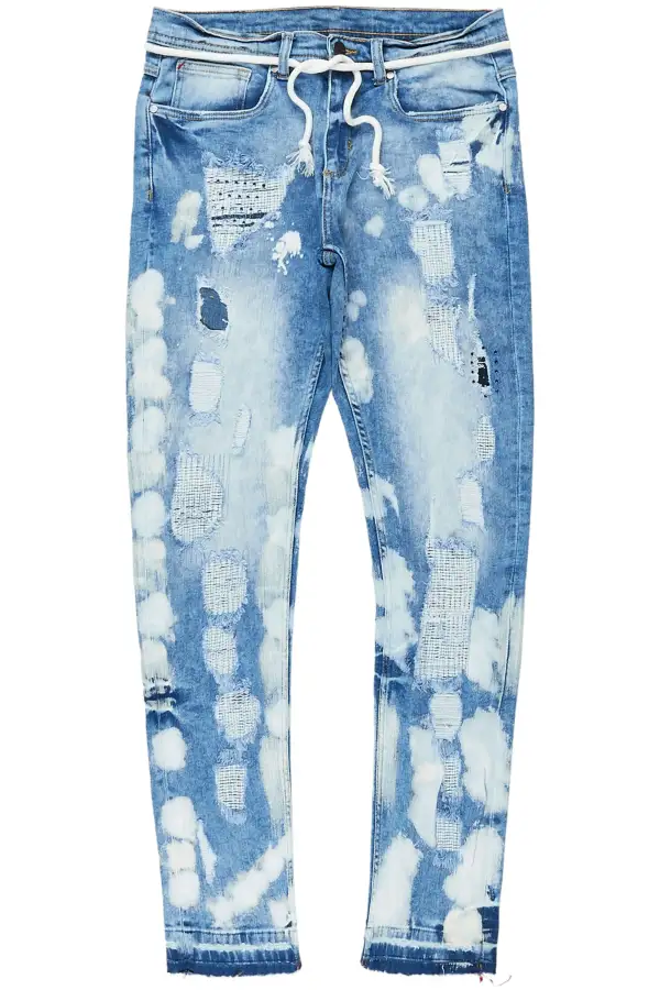 Lenox Light Blue 5 Pocket Jean