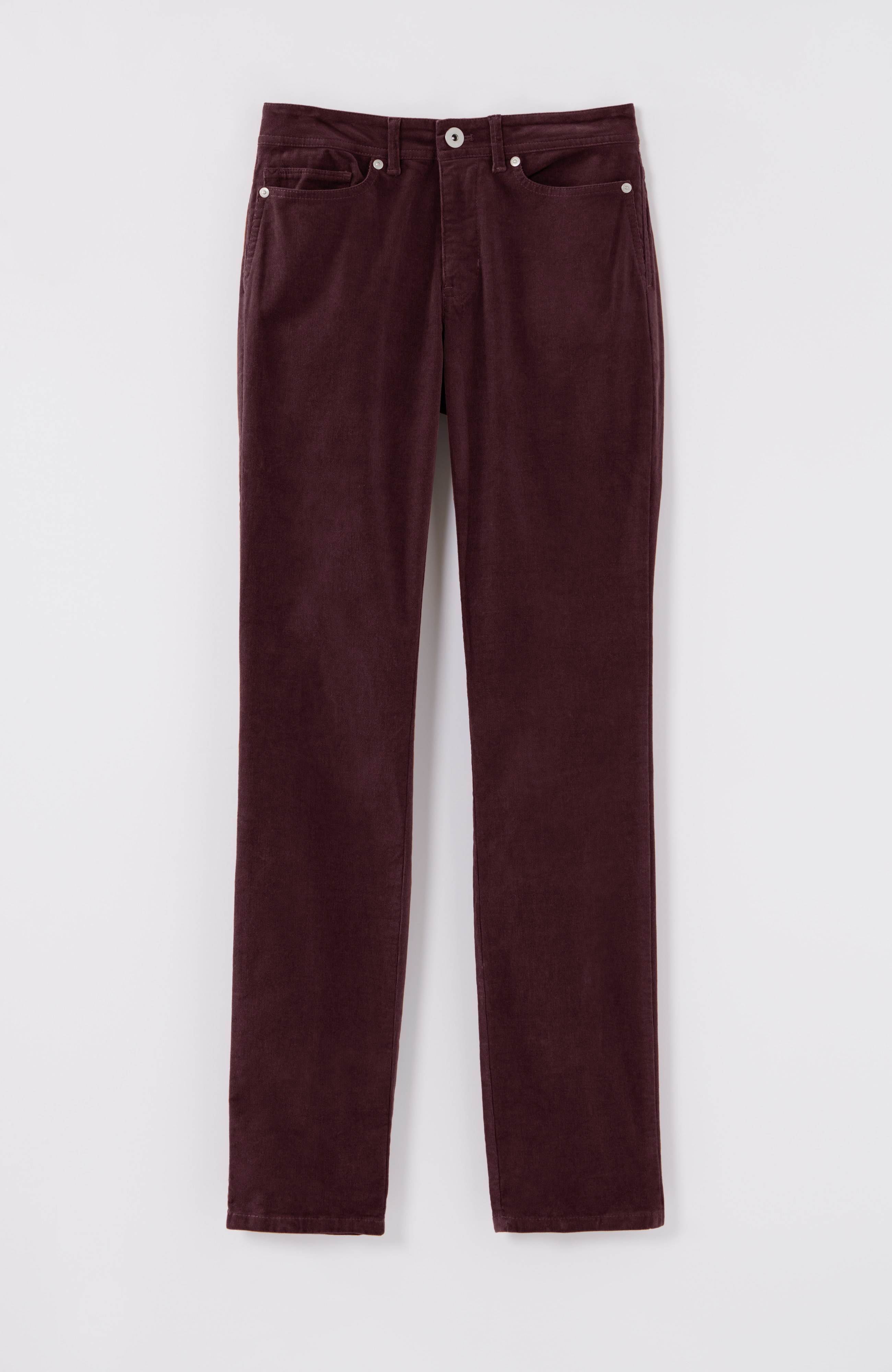 Authentic Fit Slim-Leg Corduroy Pants