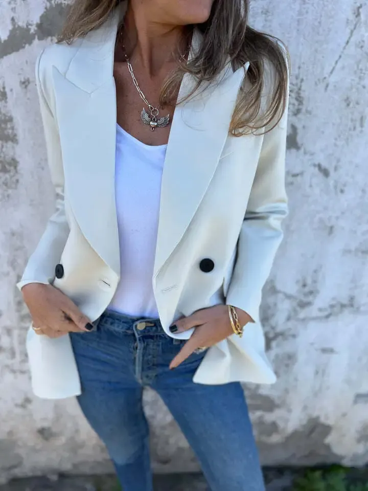 Double-Breasted Blazer