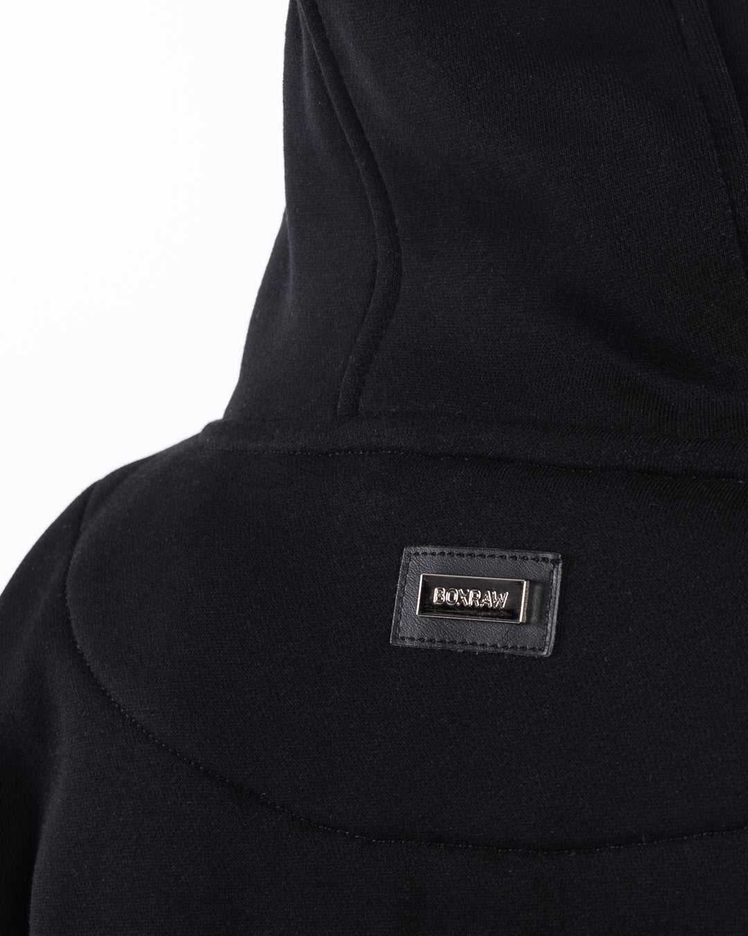 Johnson Cropped Hoodie - Black