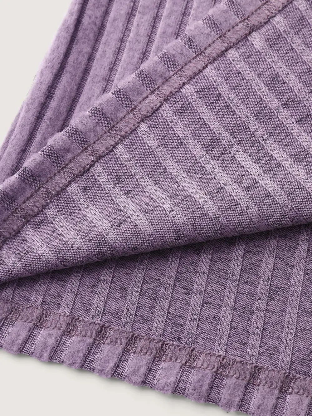 Ribbed Stretchy Mockneck Tank Top