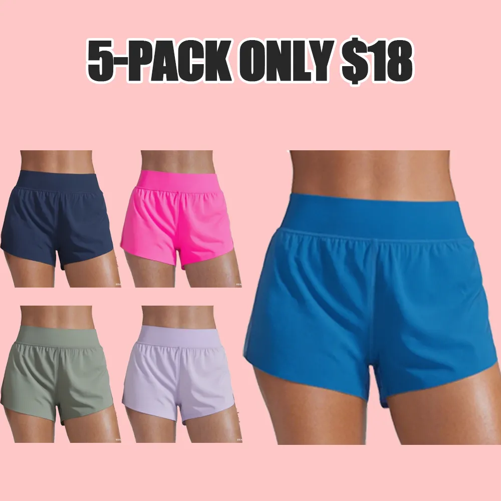 High Waist Dolphin Shorts with Mesh Liner – Women's Activewear