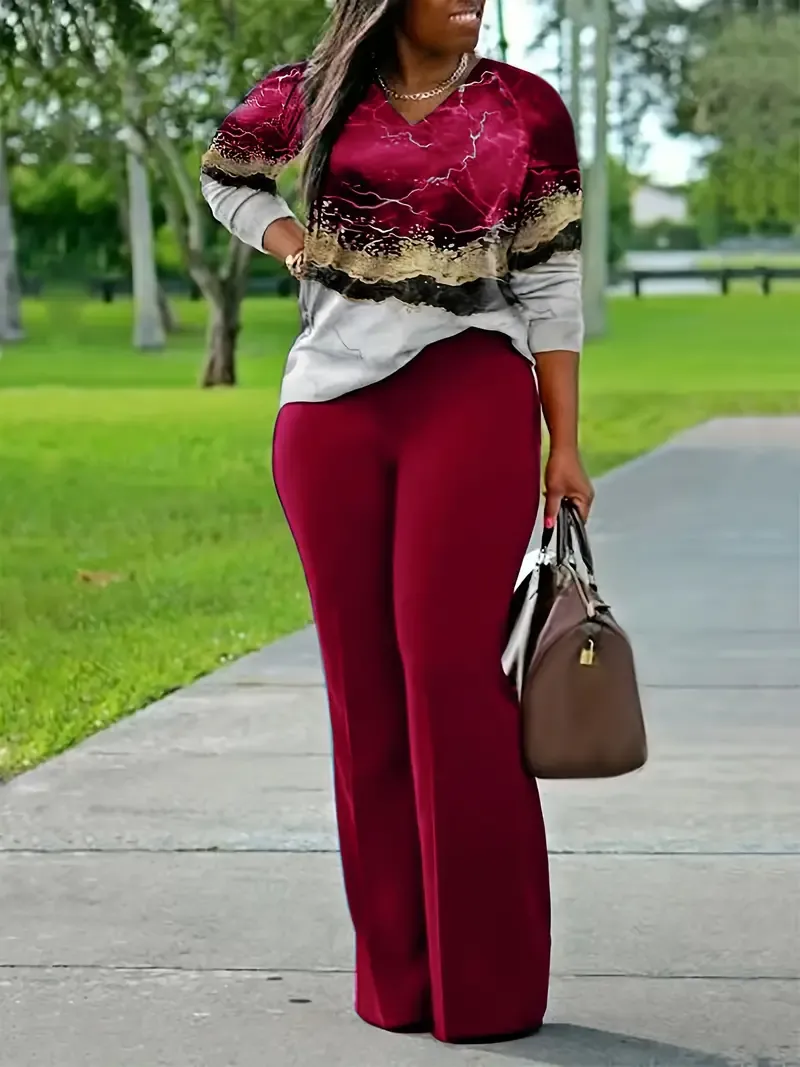 Trendy Two-Piece Set