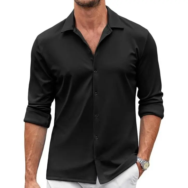 Fall Outfits Men's Shirt Wrinkle Free Dress Shirt
