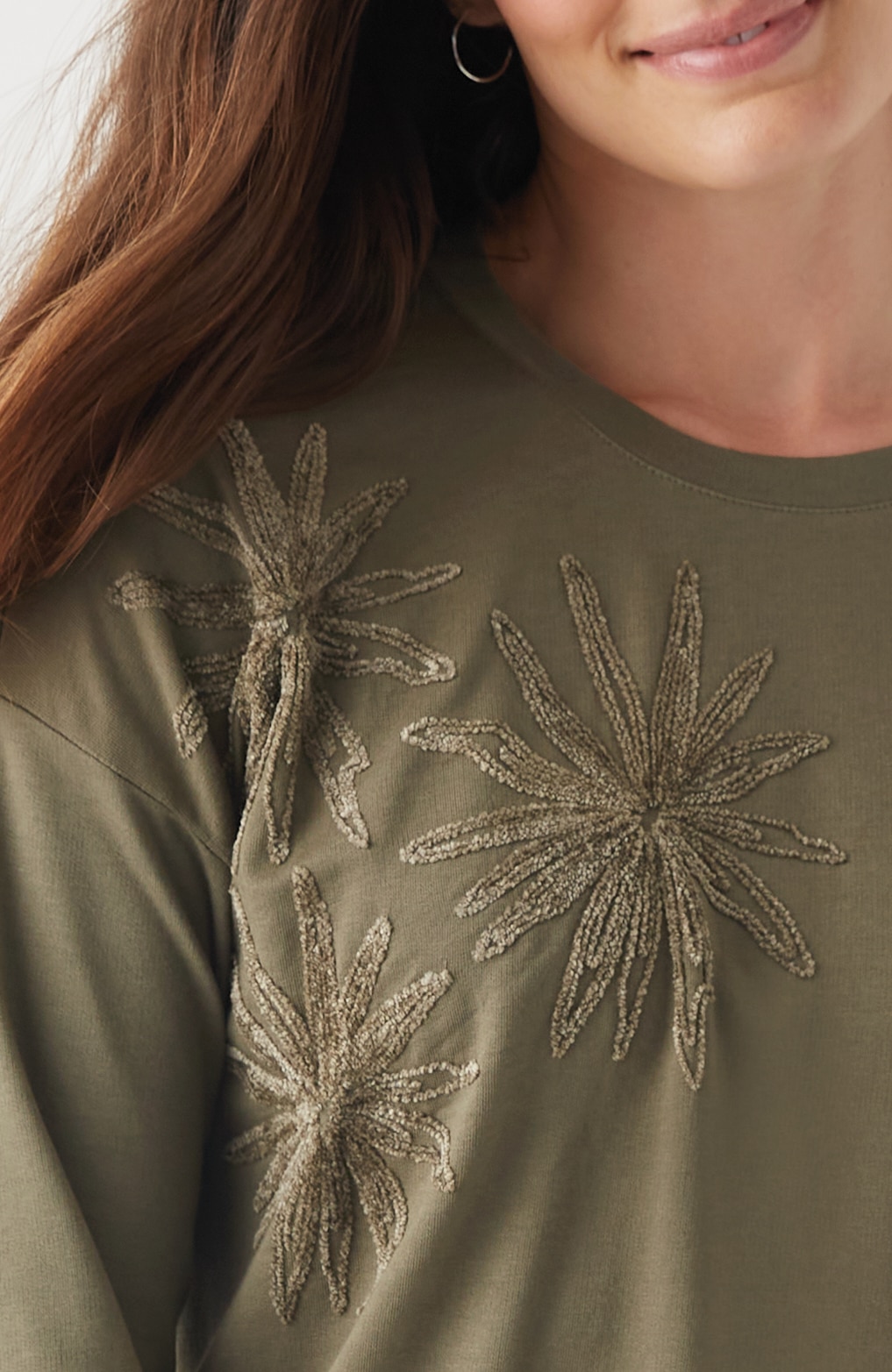 Wildflower Embroidered Sweatshirt
