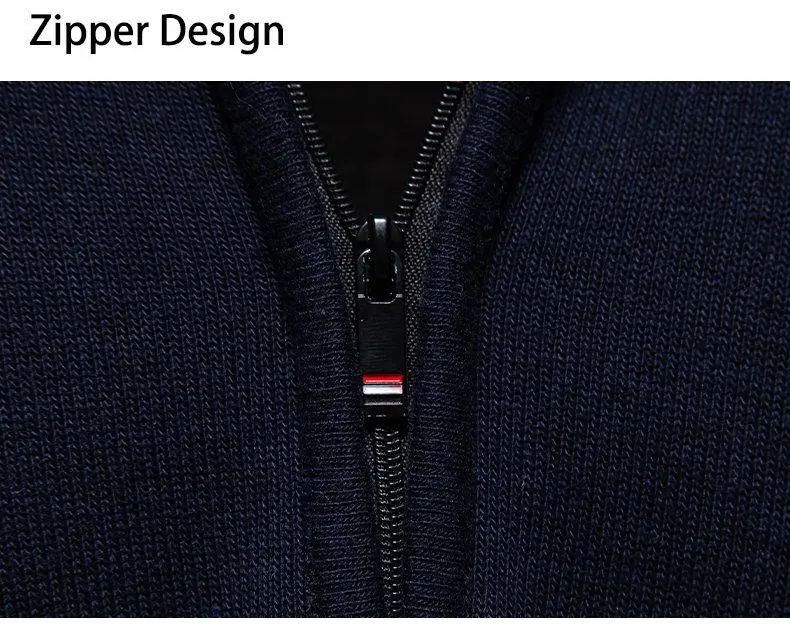 Men's Quarter Zip Sweater