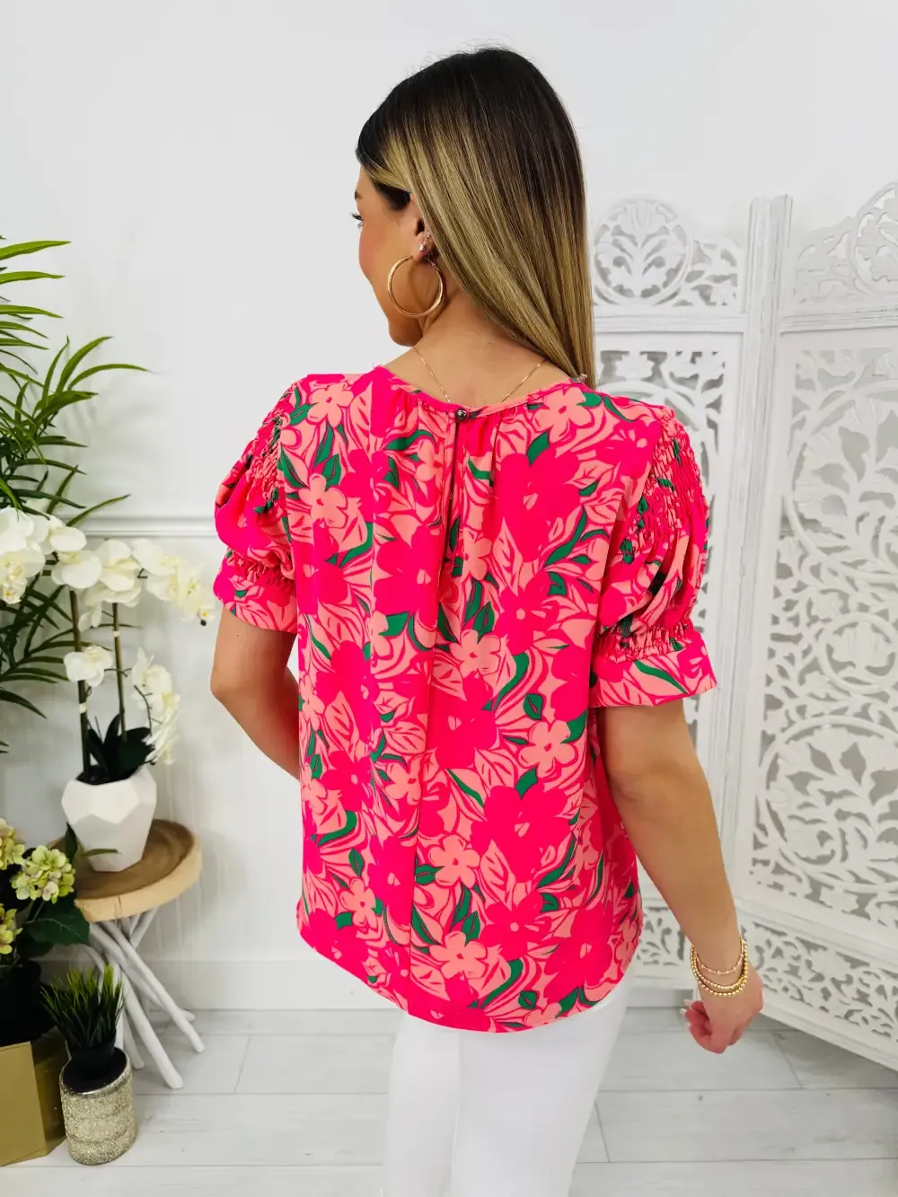 Sunday's Best Bloom Top