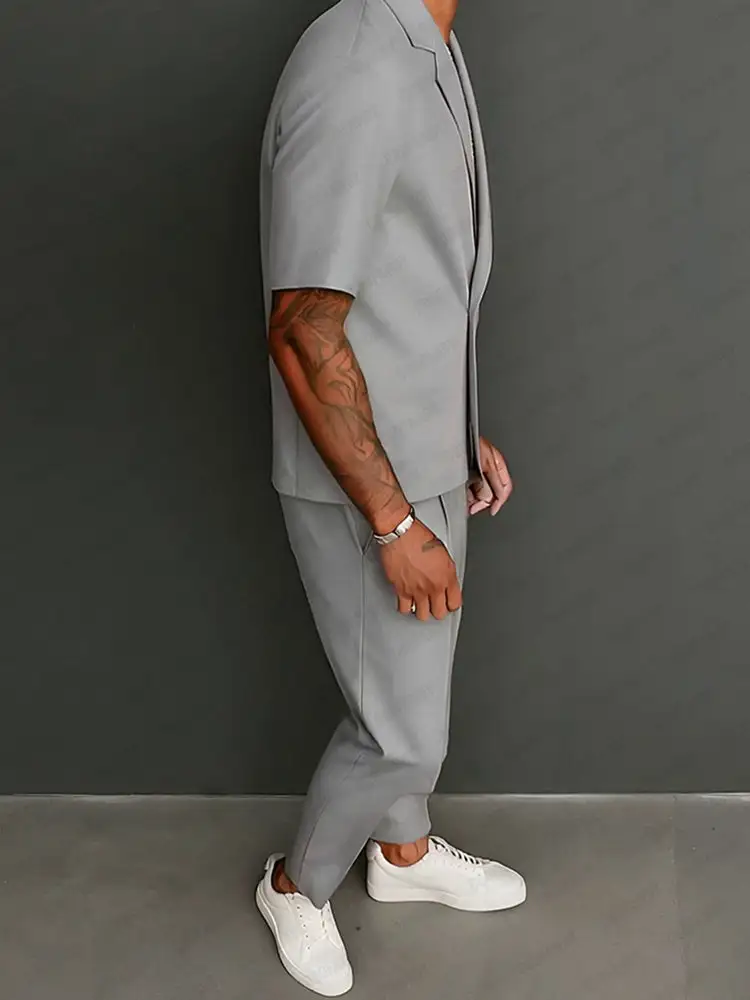 Minimalist Comfort Fit Suit Set