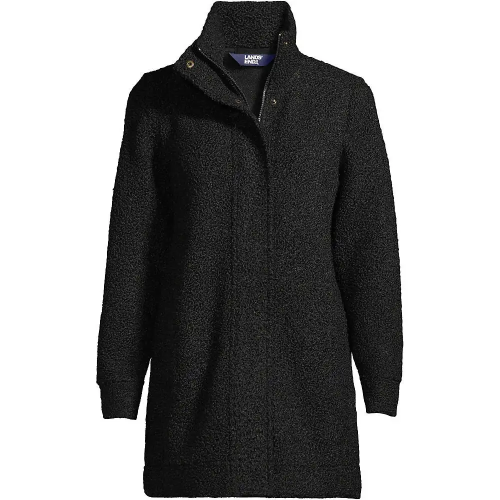 Women's Boucle Fleece Coat