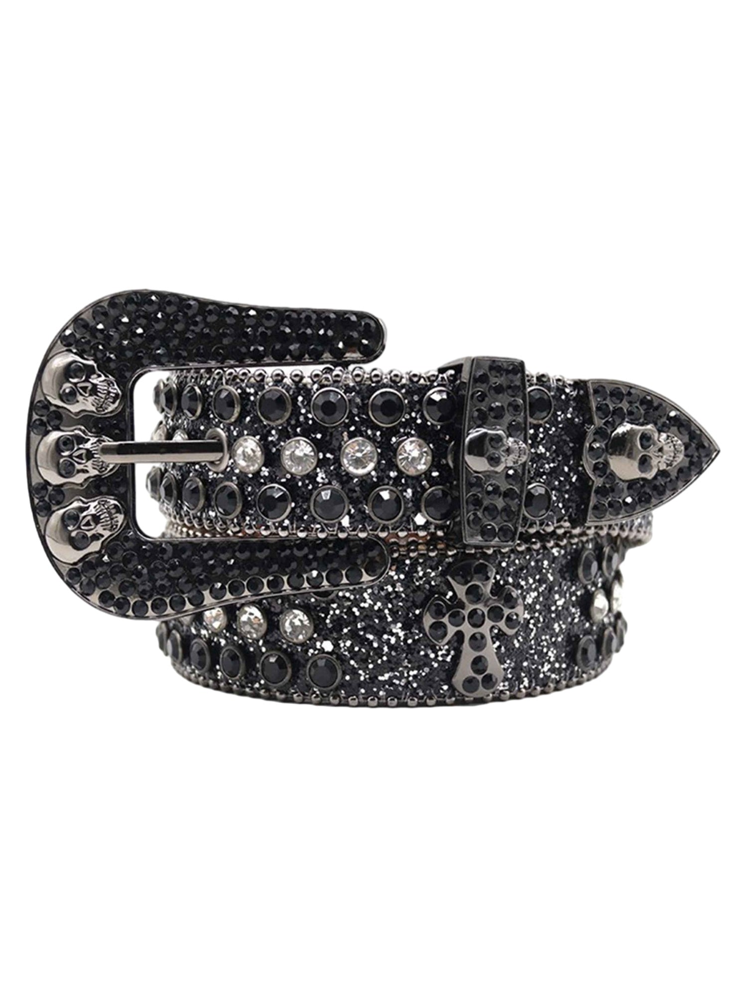 Rhinestone Beaded Belt - 1822