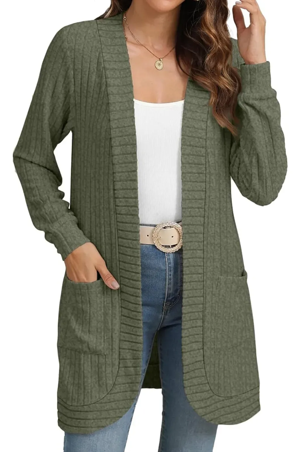 ⚡ONLY TODAY ⚡Women Long Sleeve Open Front Cardigan