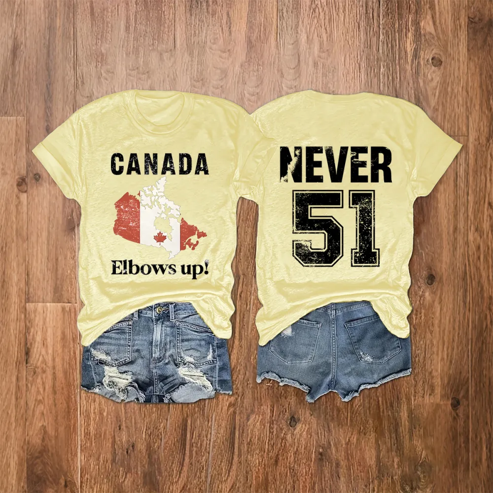 Women's Canada Never Be The 51st State T-Shirt