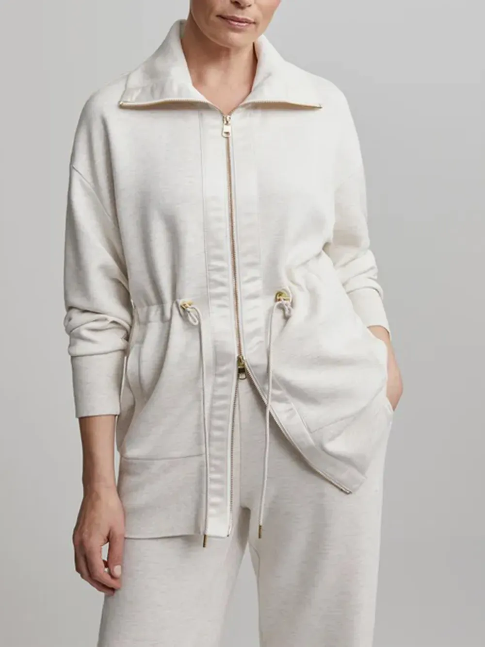 Turtleneck Casual Zipper Track Suit