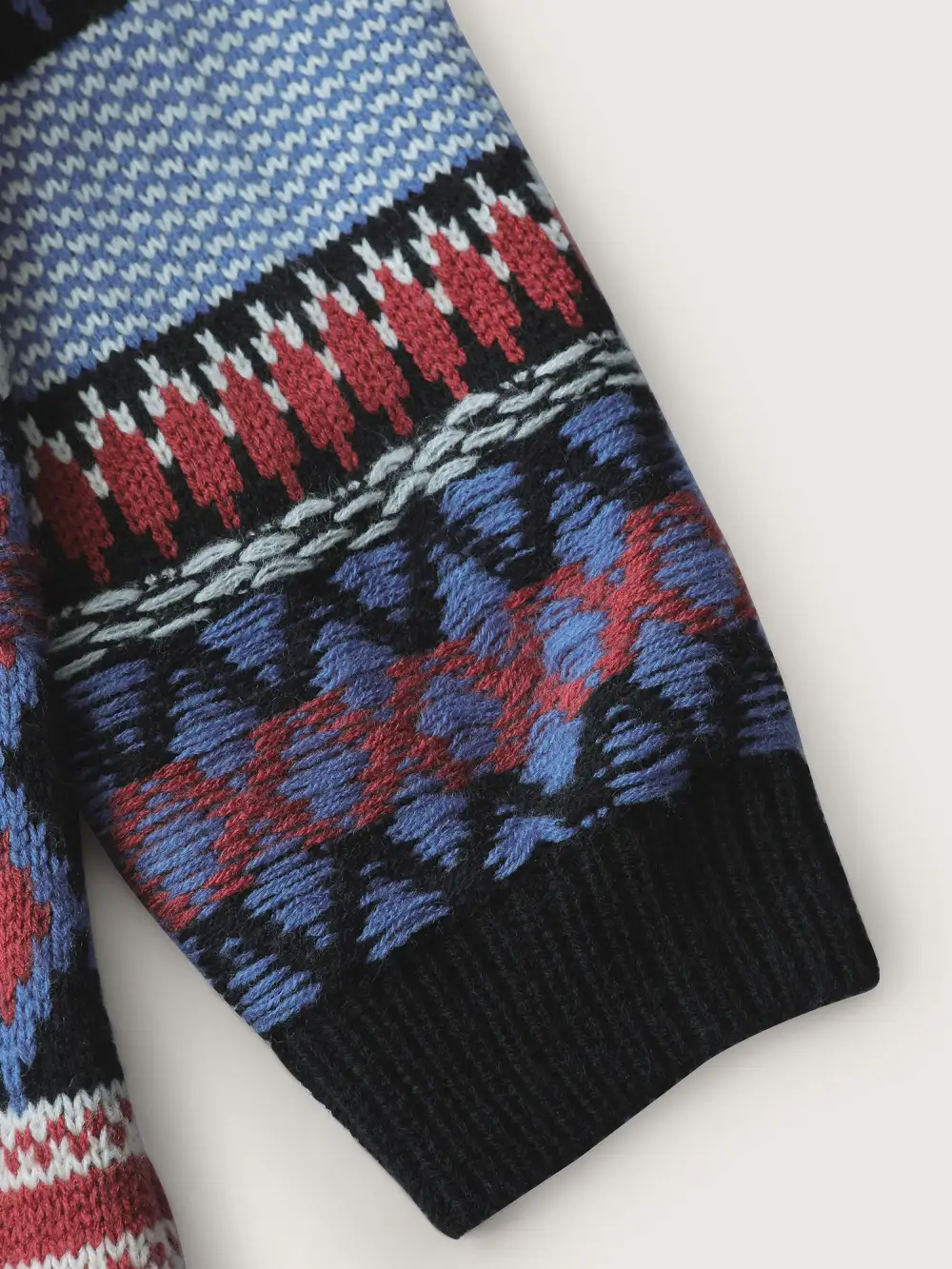 Boho Stripe Pockets Hooded Long Knit Cardigan