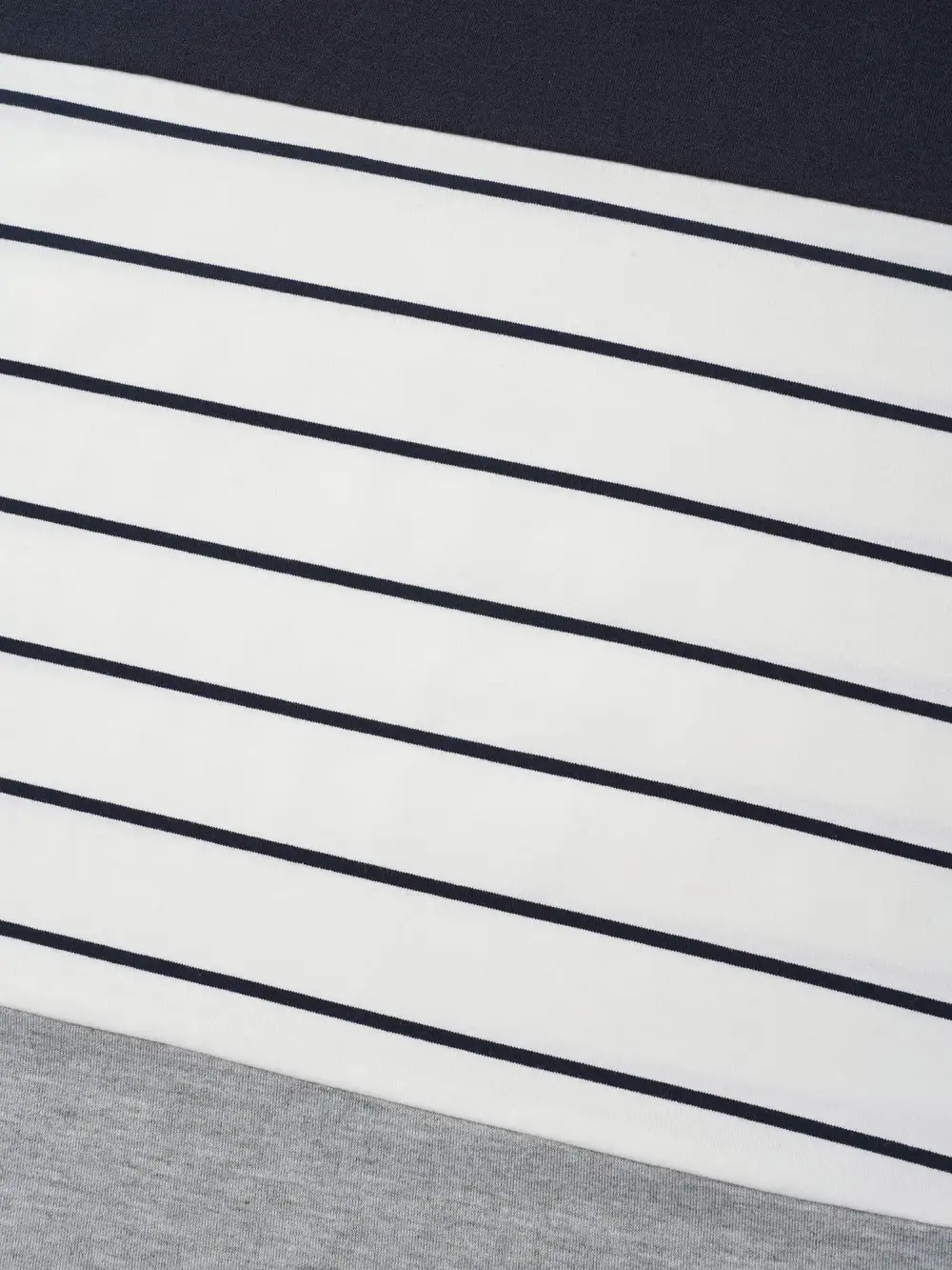 Color-Block Stretchy Stripes T-Shirt