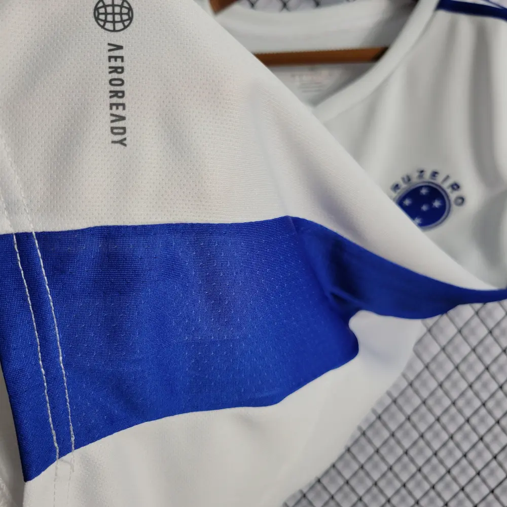 Camisa Cruzeiro Away 22/23 Feminina - Branca