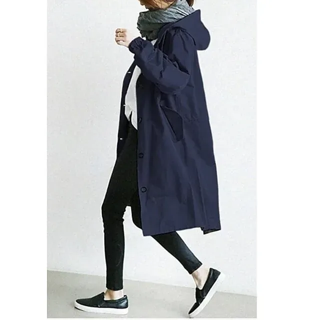 Women's Hiking Jacket Hiking Windbreaker Winter Outdoor Windproof Quick Dry Lightweight Water Repellent Outerwear Coat Top Climbing Camping / Hiking / Caving Traveling Lake blue Black Pink Army Green