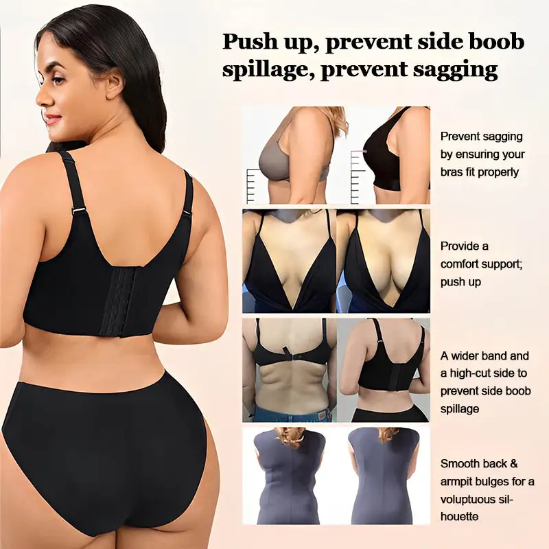 🔥DEEP CUP BRA HIDE BACK FAT WITH SHAPEWEAR INCORPORATED