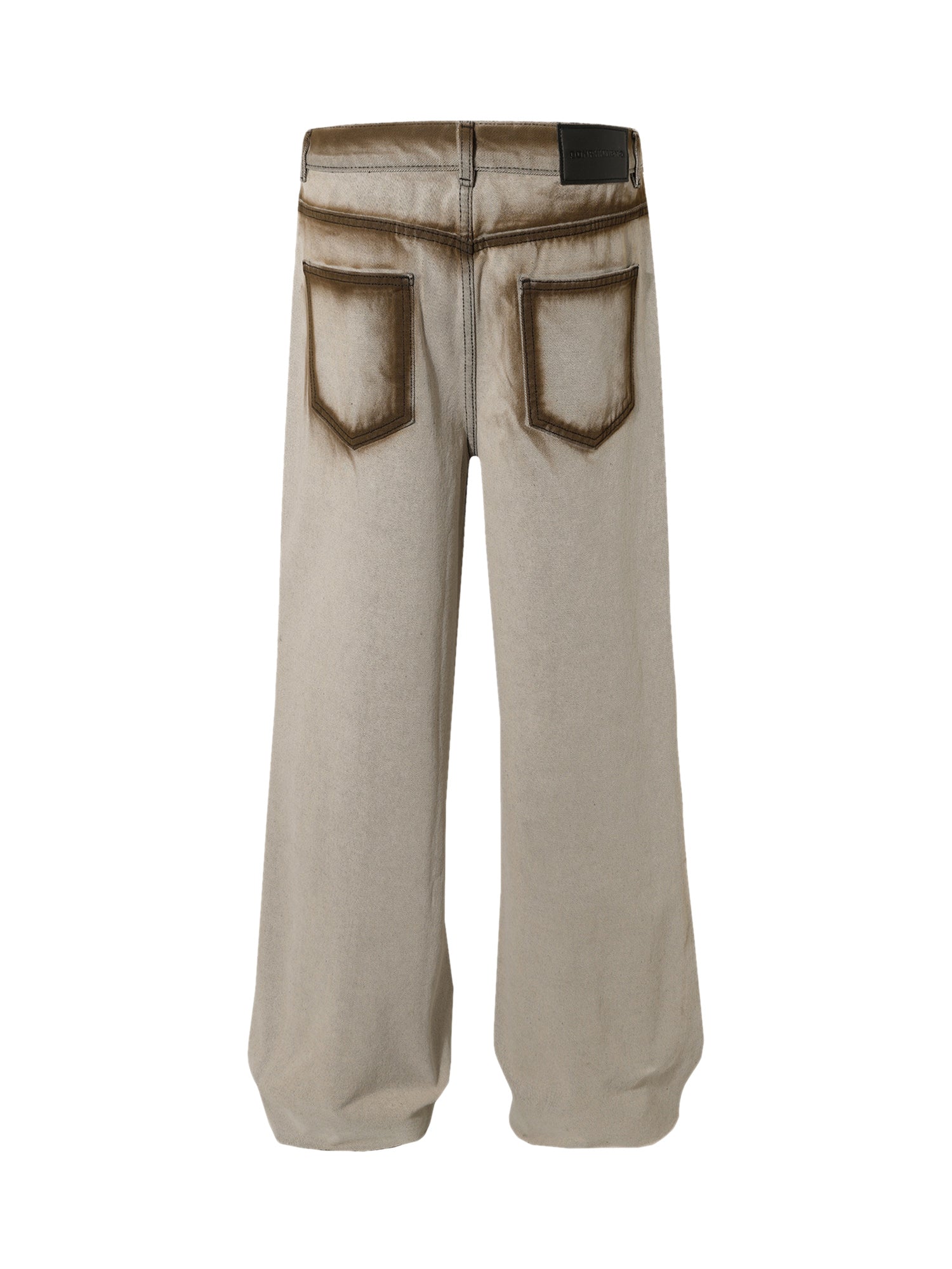 Vintage Distressed Washed Jeans - 2160