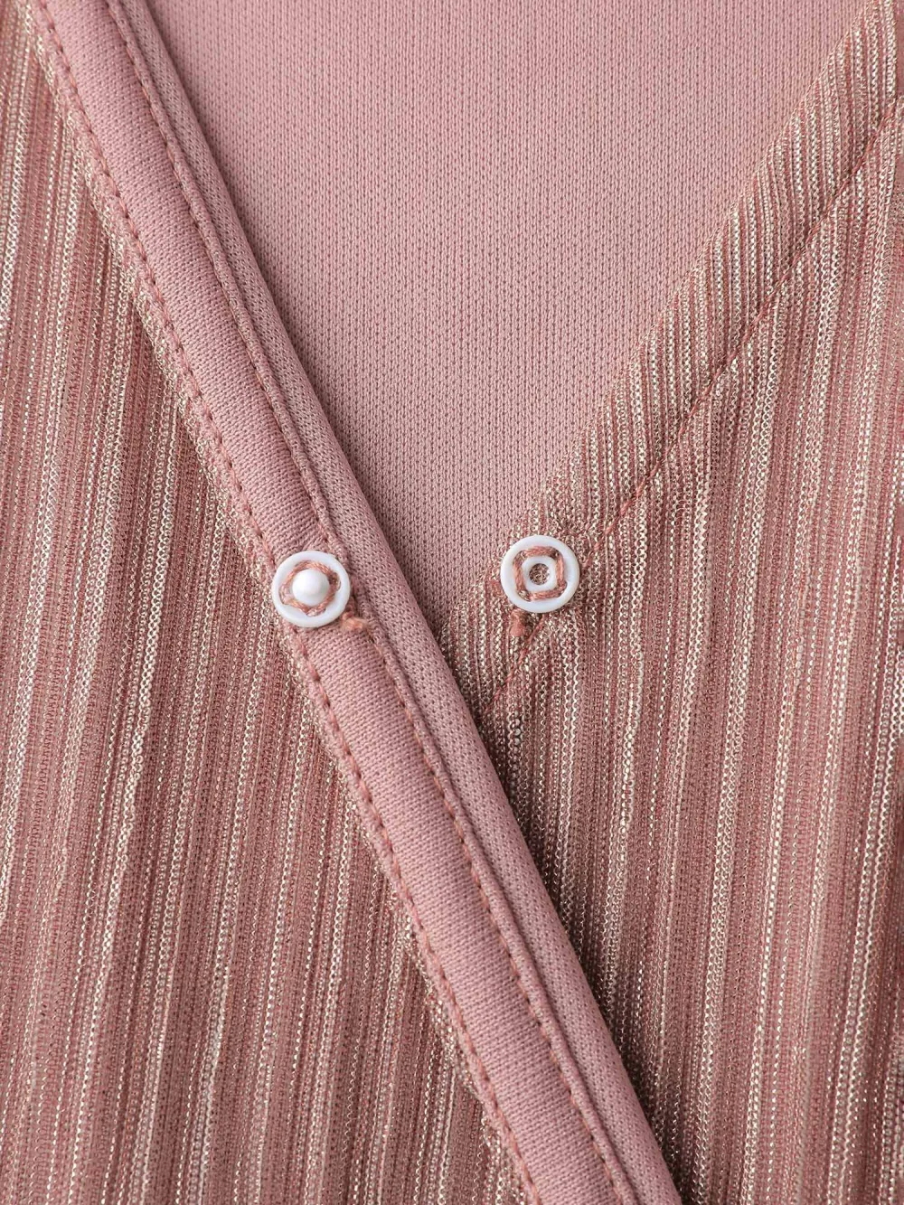 Color Gradient Pockets Belted Midi Dress