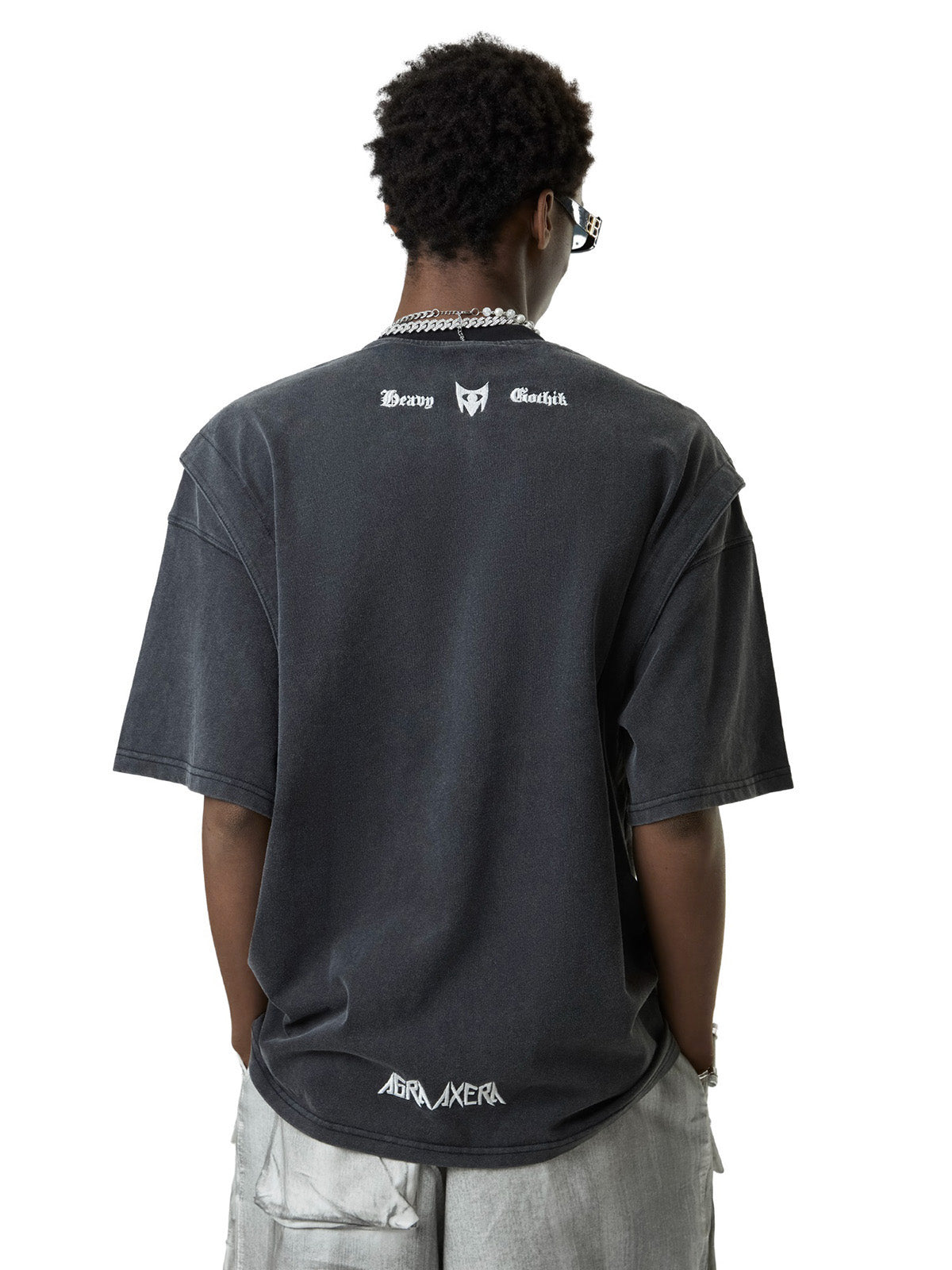 Blown Blod Vocal Font Rap T-Shirt - 2044