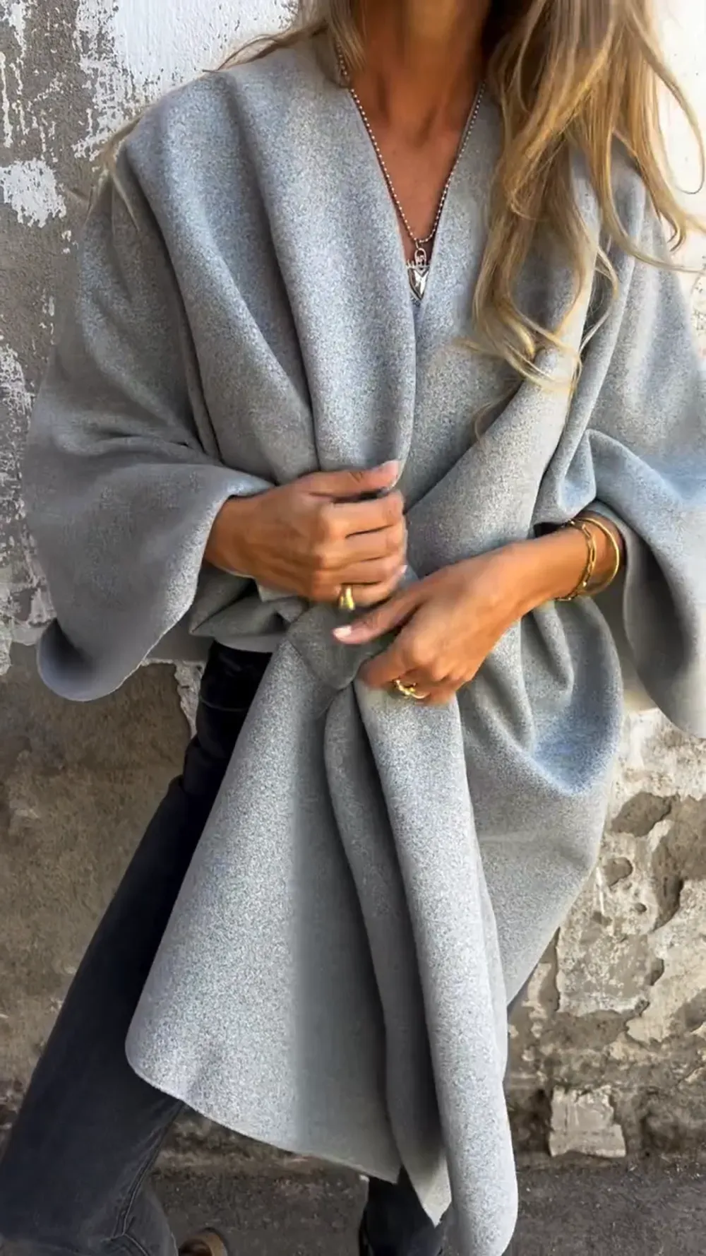 Elegant Wrap Coat