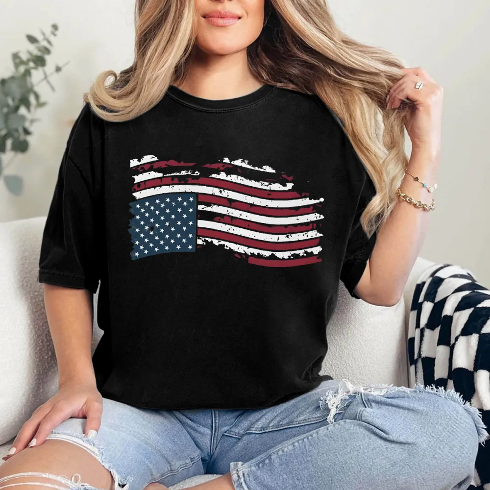 We Are Not Ok USA Flag T-Shirt