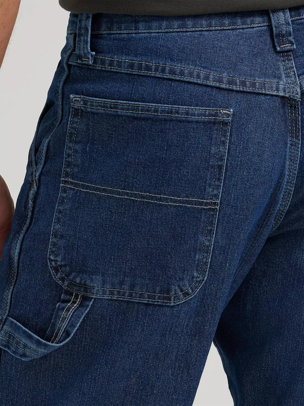 WRANGLER MEN'S FIVE STAR PREMIUM CARPENTER JEAN IN DARK VINTAGE