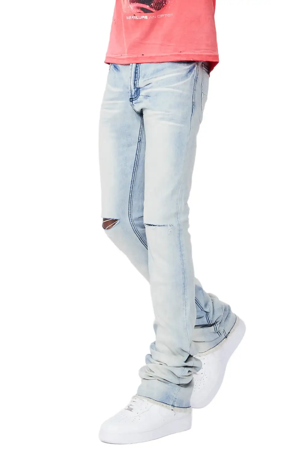 Josiah Blue Super Stacked Flare Jean