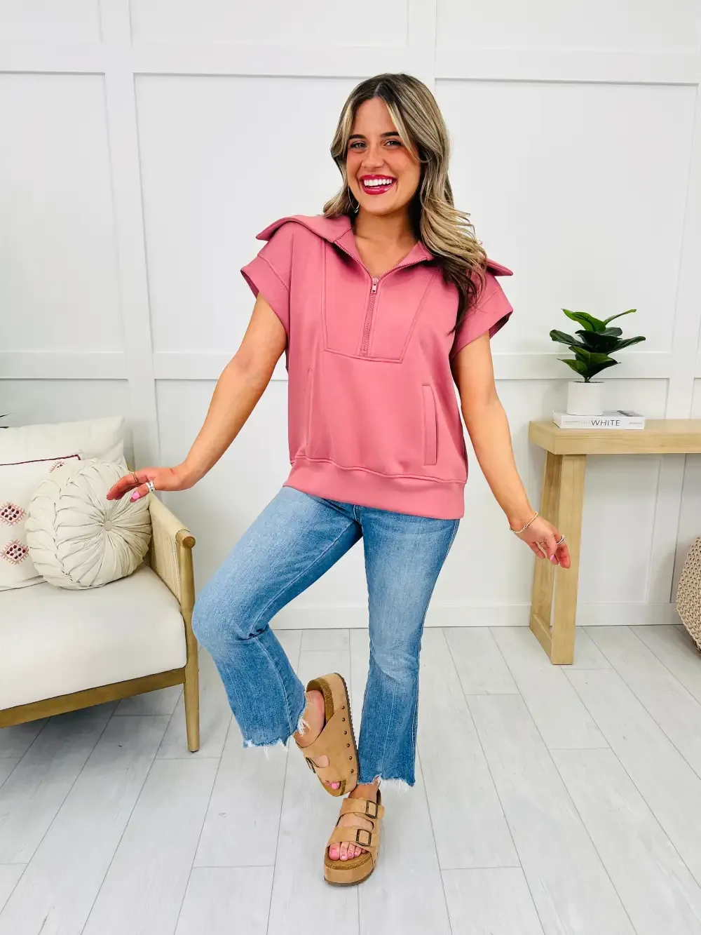 Super Scuba Short Sleeve Pullover- Multiple Colors!