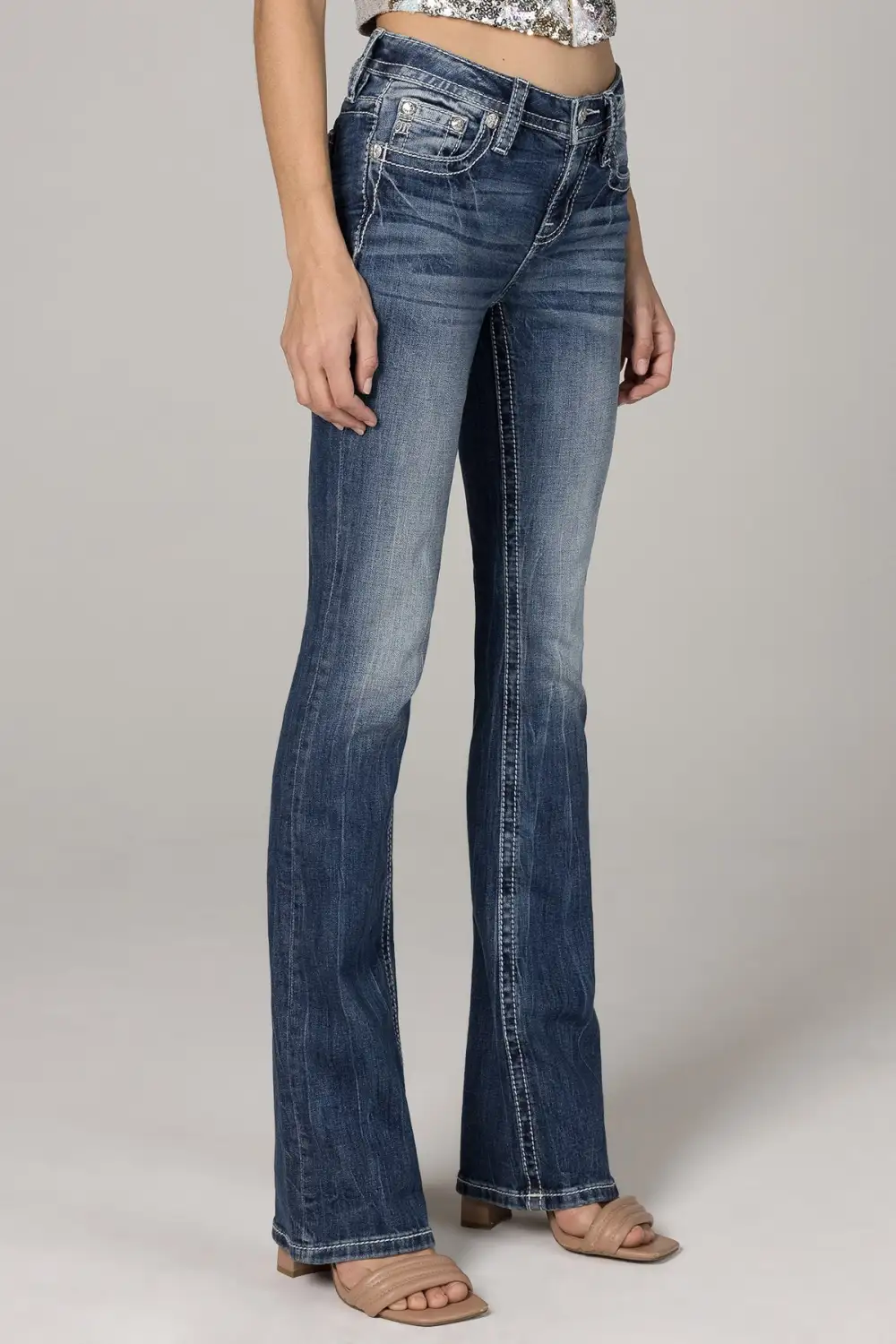 Golden Wing Bootcut Jeans
