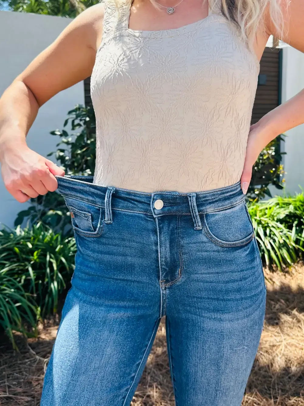 Judy Blue When Summer Kicks In Kick Flare Jeans
