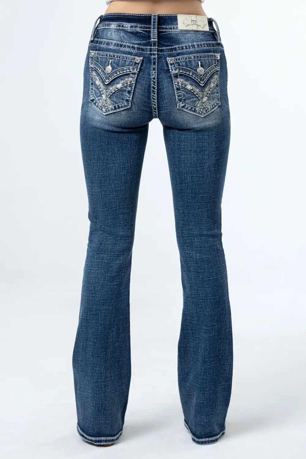 Cross Stars Bootcut Jeans
