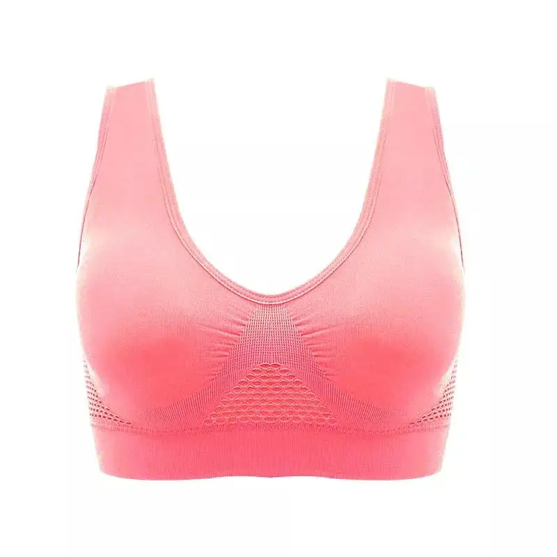 🔥Plus Size S-6XL Cotton Wireless Light Up Air Bra