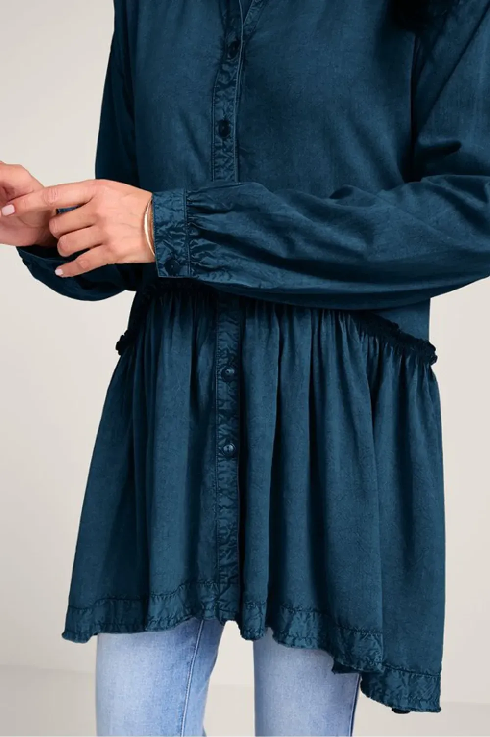 Folklore Long Sleeve Big Shirt