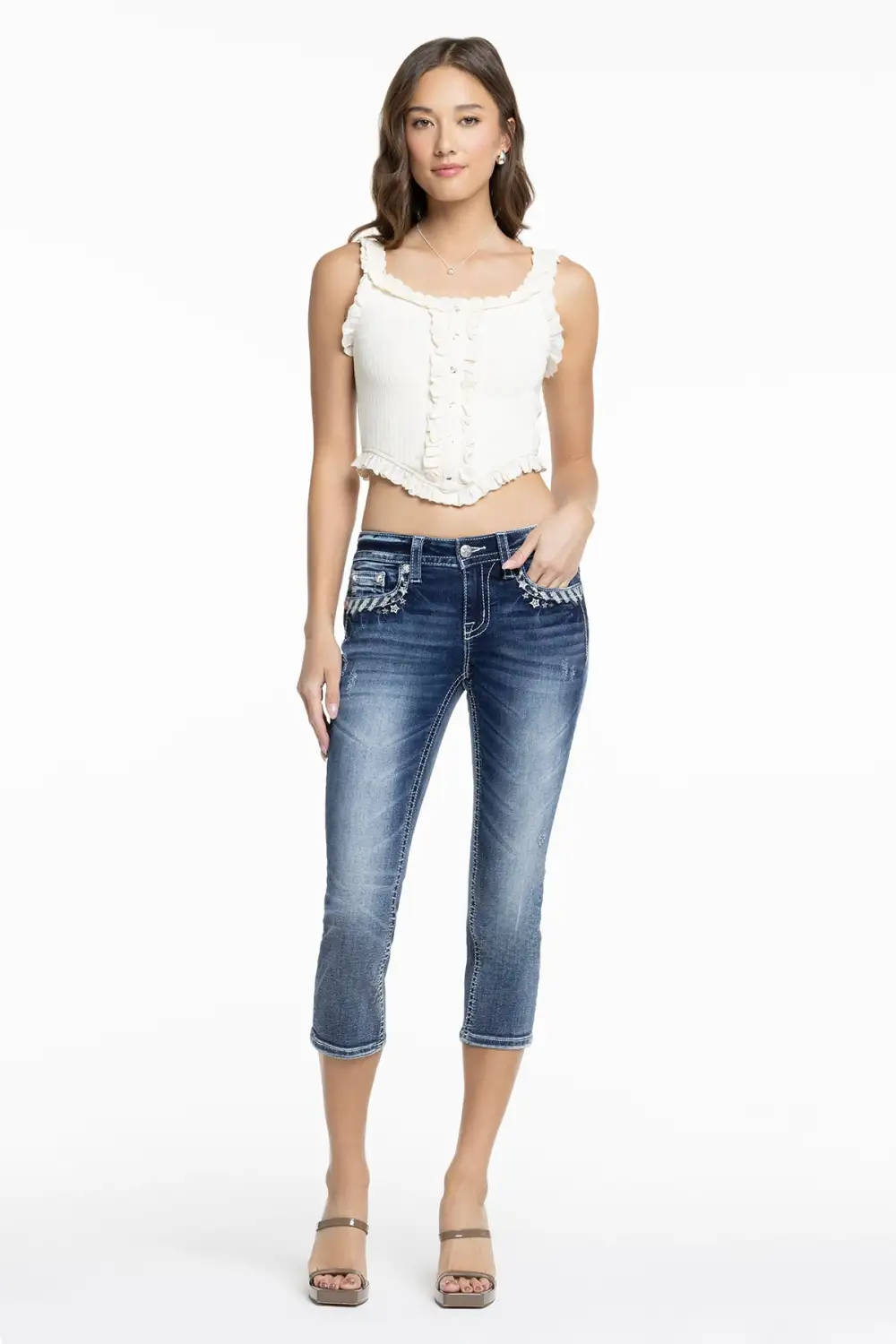 Heritage Star Border Capri