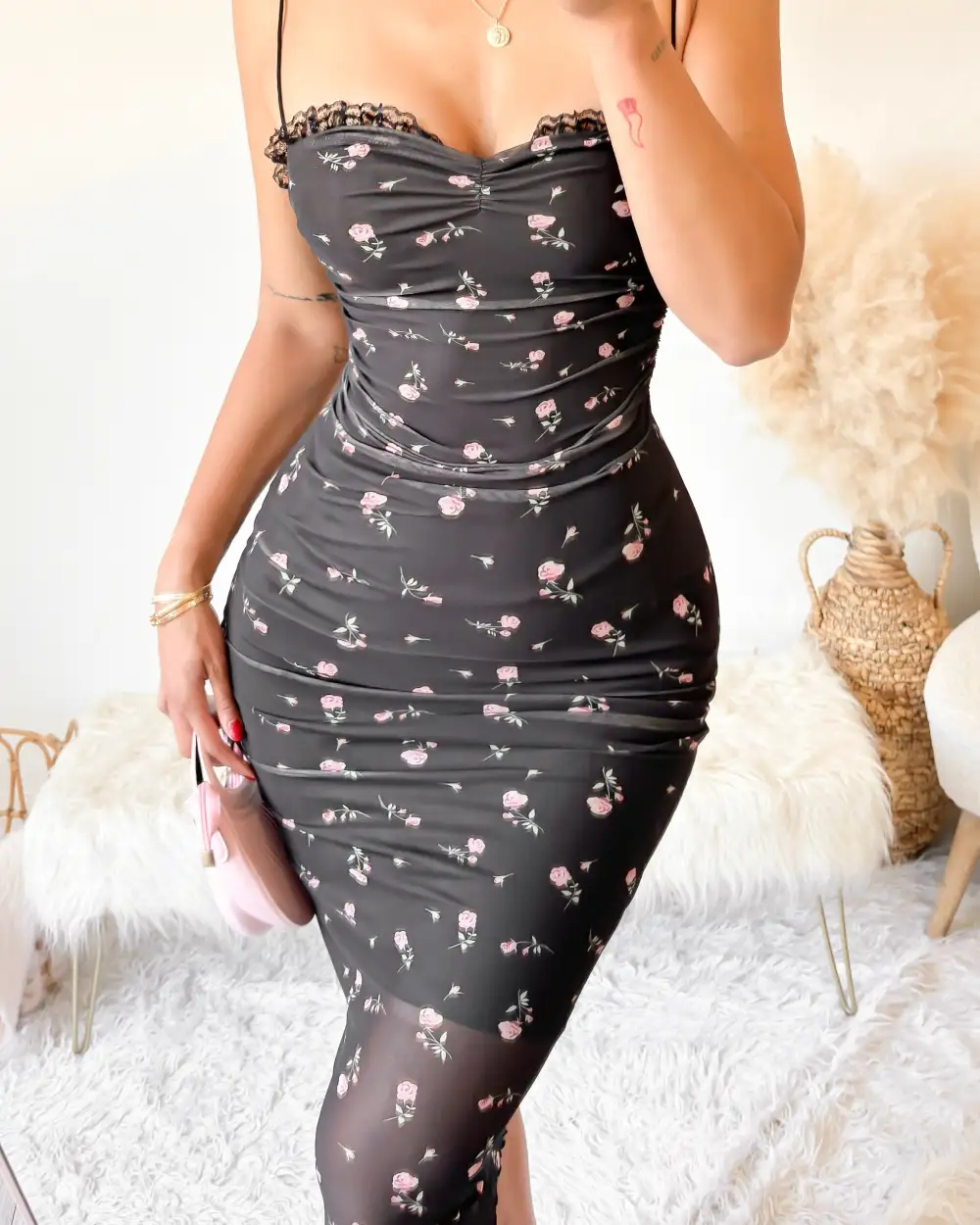 LUNA FLORAL DRESS