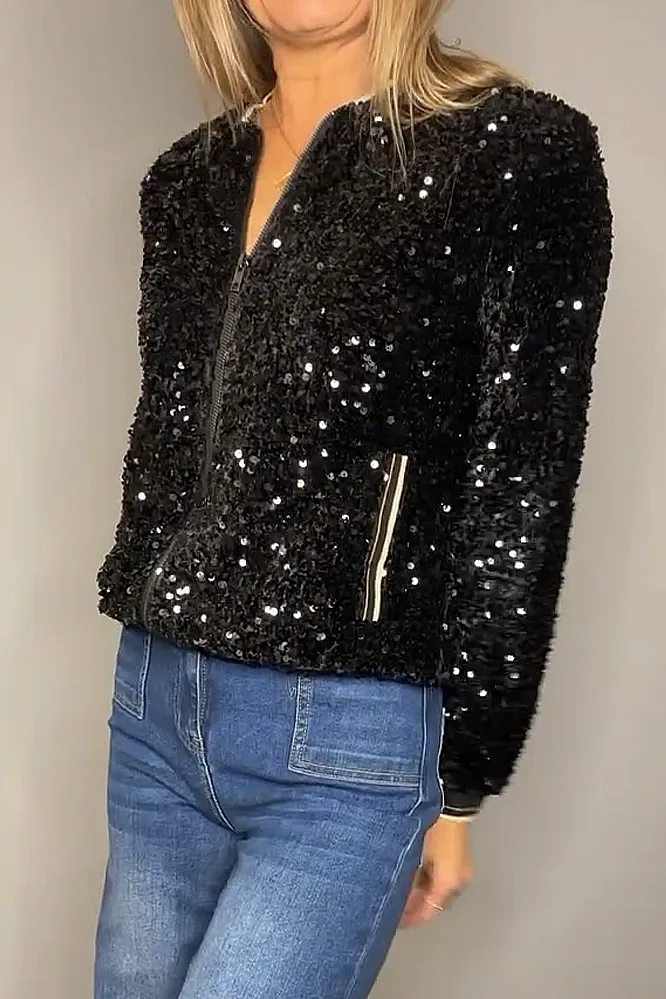 Women's Fashion Zipper Jacket