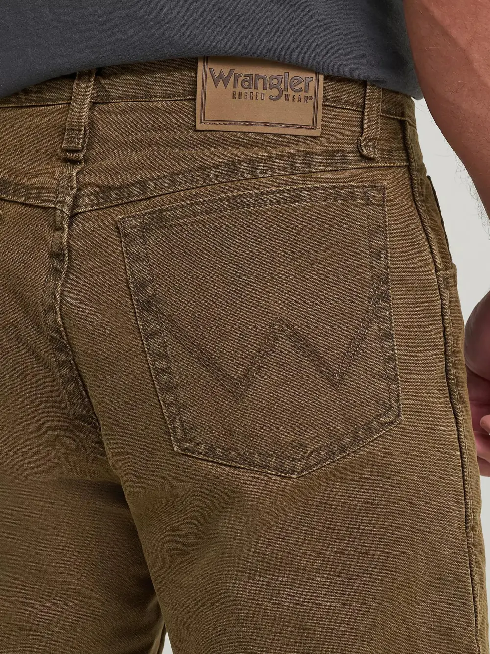 WRANGLER RUGGED WEAR THERMAL JEAN IN STONEWASHED