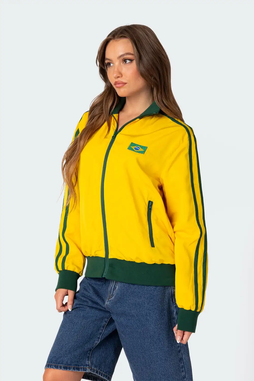 Brasil Oversized Track Jacket