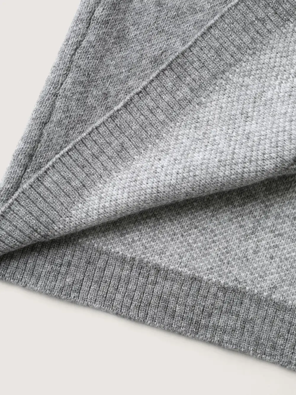 Supersoft Skull Pattern Open-Front Knit Cardigan