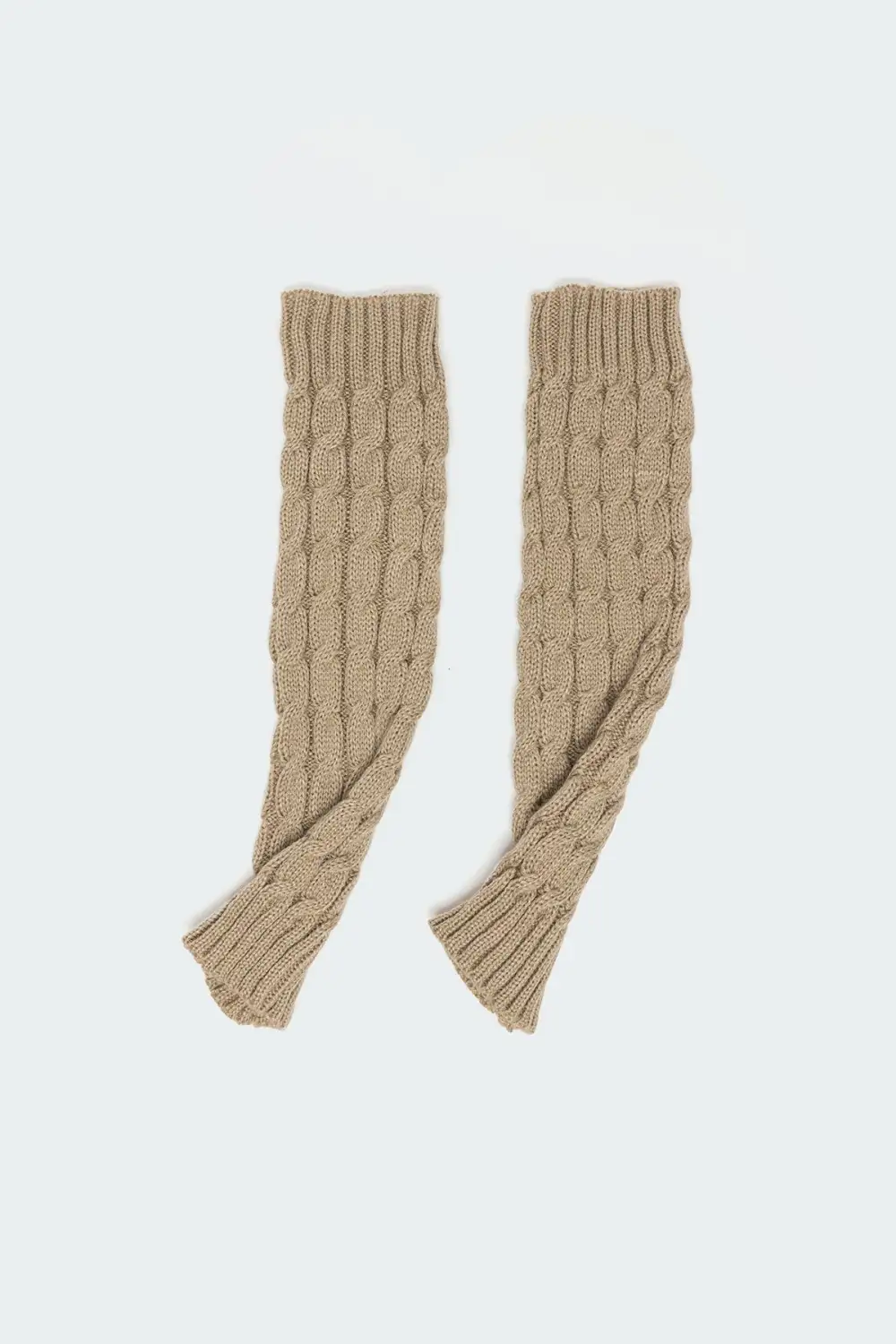 Cable Knit Leg Warmers
