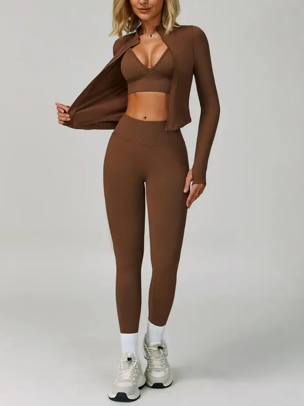 Women's Sporty Three-Piece Set