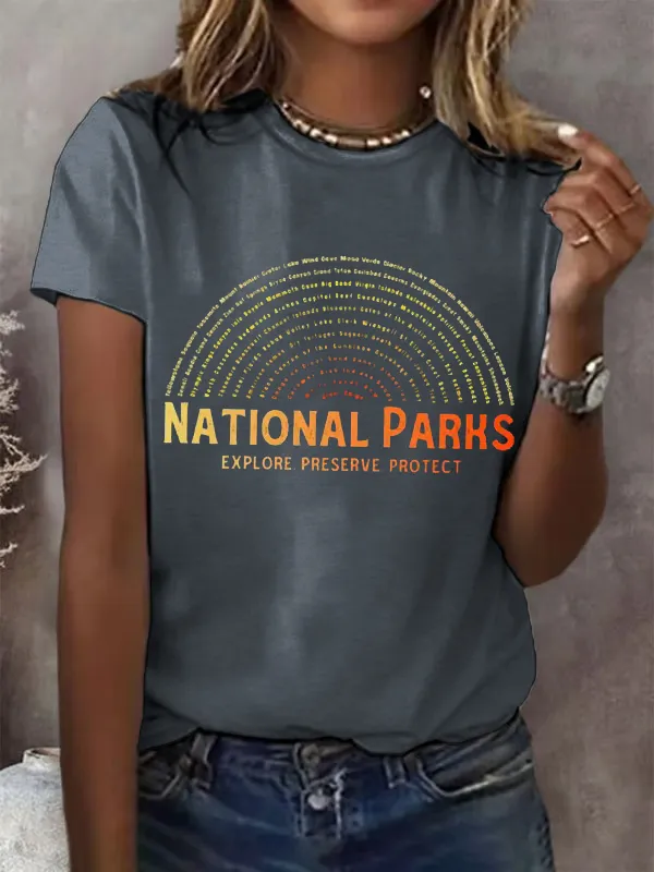 Women'S 63 National Parks T-Shirt