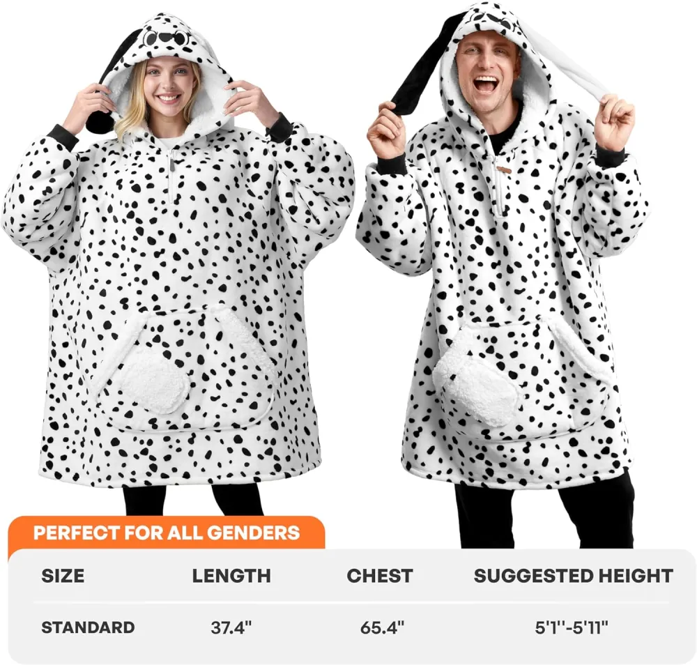 Panda Wearable Blanket Hoodie