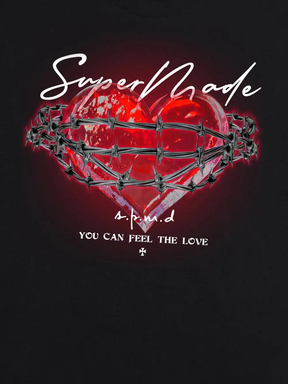 Love Print T-shirt -1426