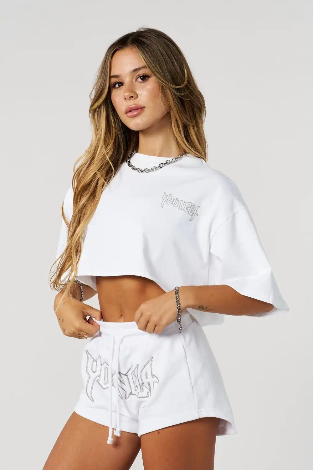 W455 Alchemy Crop Tee