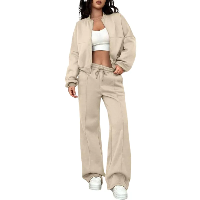 Limited Women's Zipper Jacket & Pants Set